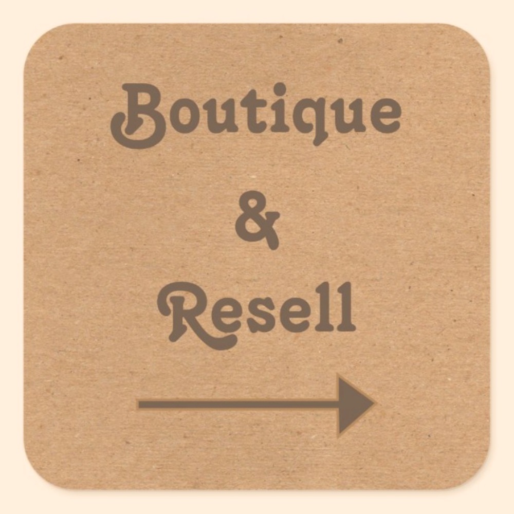 Catoegory for boutique purchased items and resell items from my closet and more!